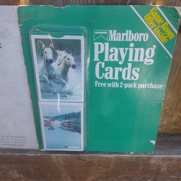 🆕 Vintage Marlboro cigarette playing cards new on package - Picture 6 of 10